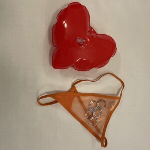 Orange g-string trusse fra Saqeel