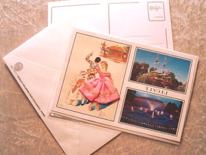 Nostalgiske Danske postkort Tivoli