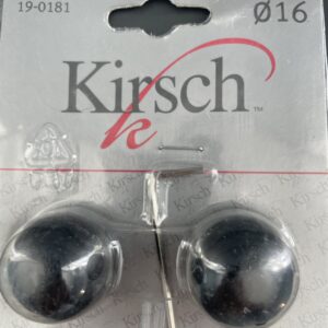 Kirsch kugle endestykke ø16mm