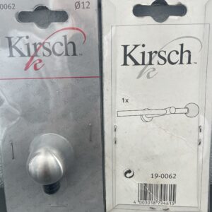 Kirsch kugle endestykke ø12mm