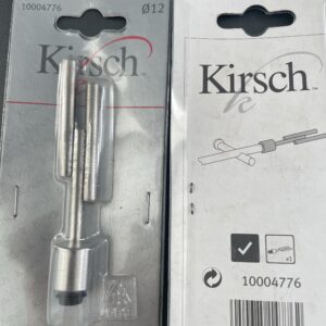 Kirsch gren endestykke ø12mm
