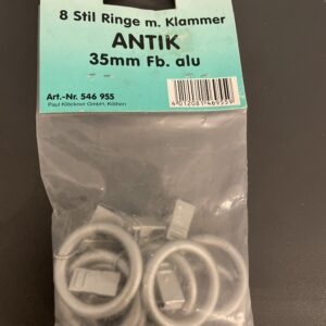 Deco stil ringe antik m. Klammer