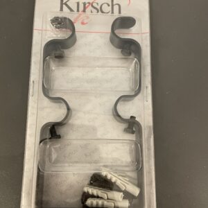 Kirsch flad 2 stang gardinstang holder ø16mm