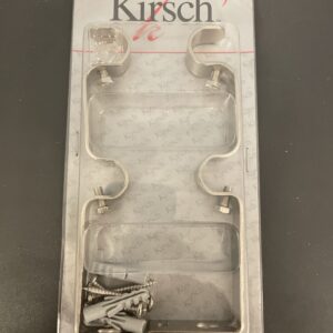 Kirsch flad 2 stang gardinstang holder ø16mm