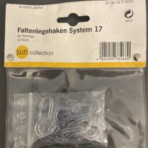 System 17 gardin tilbehør set
